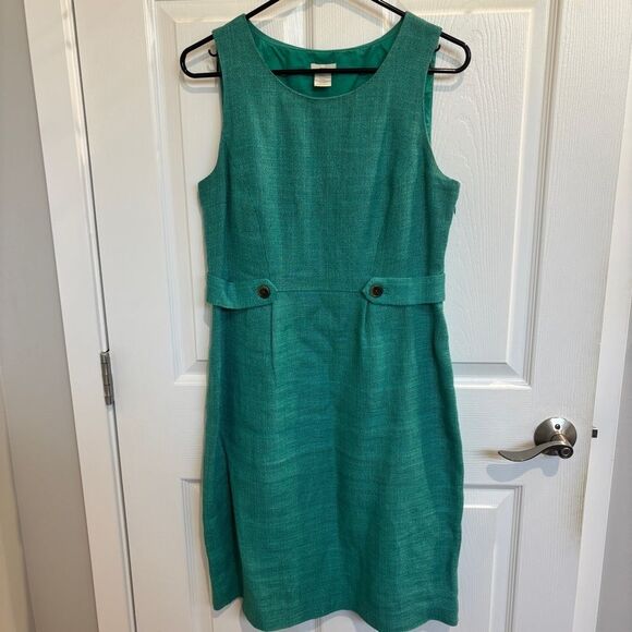 J Crew Attache Linen dress - Picture 4 of 9